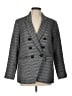 Express Chevron-herringbone Gray Blazer Size L - photo 1