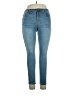a.n.a. A New Approach Solid Blue Jeans Size 14 - photo 1