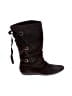 White Mountain 100% Leather Solid Black Brown Boots Size 10 - photo 1