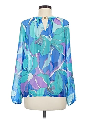 Jennifer Lopez Long Sleeve Blouse (view 2)