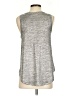 Deletta Silver Sleeveless T-Shirt Size S - photo 2