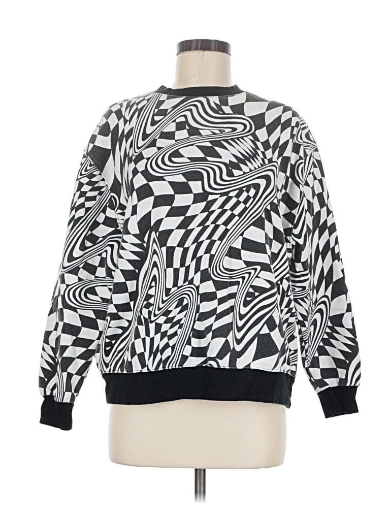 Pre-owned Wild Fable Pullover Sweater In Black