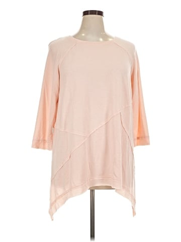 Weekends by Chico's 3/4 Sleeve T-Shirt (view 1)