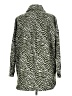 Peter Som Animal Print Green Coat Size L - photo 2