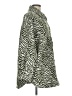 Peter Som Animal Print Green Coat Size L - photo 4