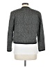 Kasper Chevron-herringbone Damask Tweed Checkered-gingham White Gray Blazer Size 6 Petite - photo 2