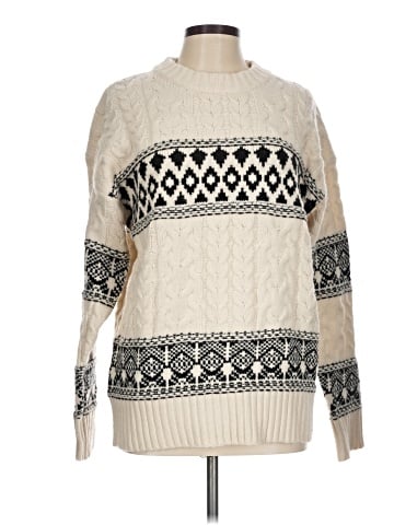 Line & Dot Pullover Sweater (view 1)