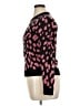 Alice + Olivia Animal Print Pink Wool Pullover Sweater Size M - photo 5