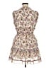 Max Studio 100% Polyester Floral Ivory Cocktail Dress Size XL - photo 2