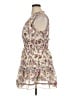 Max Studio 100% Polyester Floral Ivory Cocktail Dress Size XL - photo 5