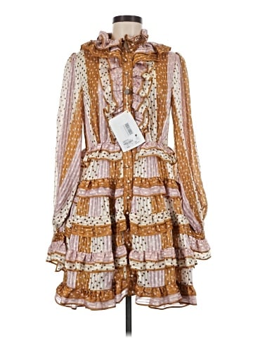 Zimmermann Lucky Tiered Mini Dress (view 1)