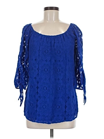 Stylus 3/4 Sleeve Blouse (view 1)