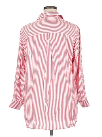 Velvet Heart 3/4 Sleeve Button-Down Shirt (view 2)