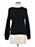 No Comment 100% Polyester Tweed Black Pullover Sweater Size S - photo 1