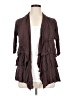 One World 100% Rayon Brown Kimono Size XL - photo 1