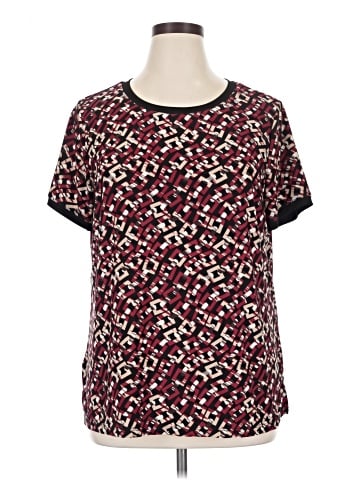 Anne Klein Short Sleeve Top (view 1)