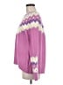 Vince Camuto Chevron-herringbone Yellow Pink Pullover Sweater Size M - photo 5