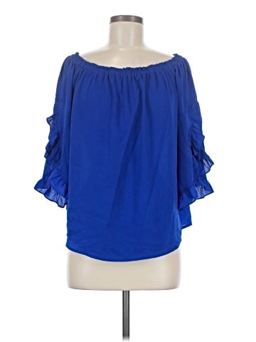 Umgee 3/4 Sleeve Blouse (view 1)