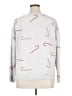 Jane and Delancey Hearts Gray Pullover Sweater Size XL - photo 2
