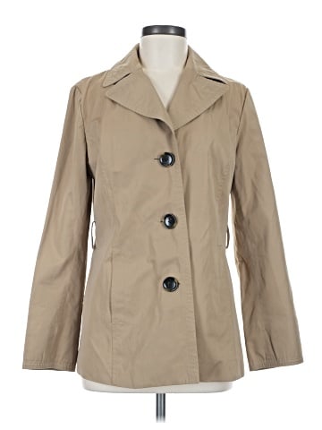 Ellen Tracy Trenchcoat (view 1)