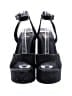 Lulus Stars Black Sandals Size 8 - photo 2