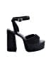 Lulus Stars Black Sandals Size 8 - photo 1