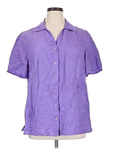 Maggie Barnes Short Sleeve Blouse (view 1)
