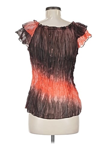 Christopher & Banks Short Sleeve Blouse (view 2)