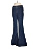 SPANX Chevron-herringbone Blue Jeans Size S - photo 1