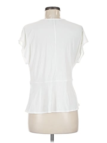 White House Black Market Short Sleeve Blouse (view 2)