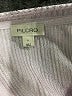 Pilcro Metallic Silver Long Sleeve Blouse Size L - photo 7