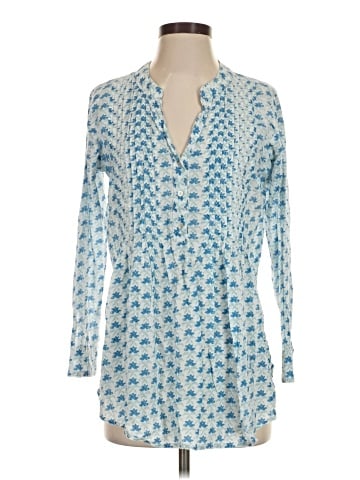 Rock Flower Paper Long Sleeve Blouse (view 1)