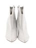 Nine West Silver Ankle Boots Size 8 - photo 2