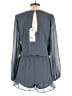 Show Me Your Mumu 100% Polyester Solid Gray Romper Size L - photo 2