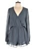 Show Me Your Mumu 100% Polyester Solid Gray Romper Size L - photo 1