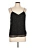 Nine West 100% Polyester Black Sleeveless Blouse Size L - photo 1