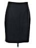 J.Crew 100% Wool Solid Black Wool Skirt Size 6 - photo 1