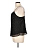 Nine West 100% Polyester Black Sleeveless Blouse Size L - photo 5