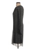 DKNY 100% Polyester Tweed Gray Cocktail Dress Size 0 - photo 5