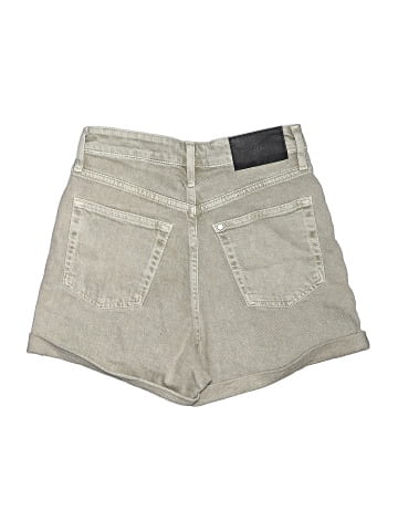 &Denim by H&M Khaki Shorts (view 2)