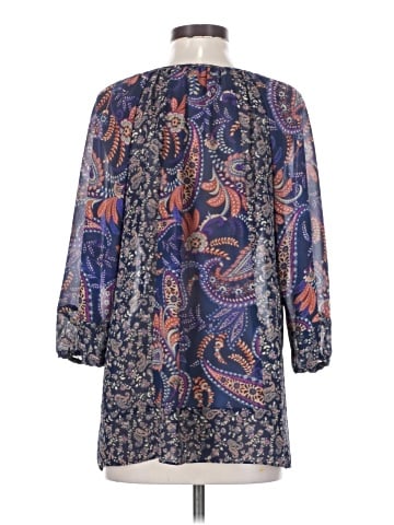 Chaps 3/4 Sleeve Blouse (view 2)
