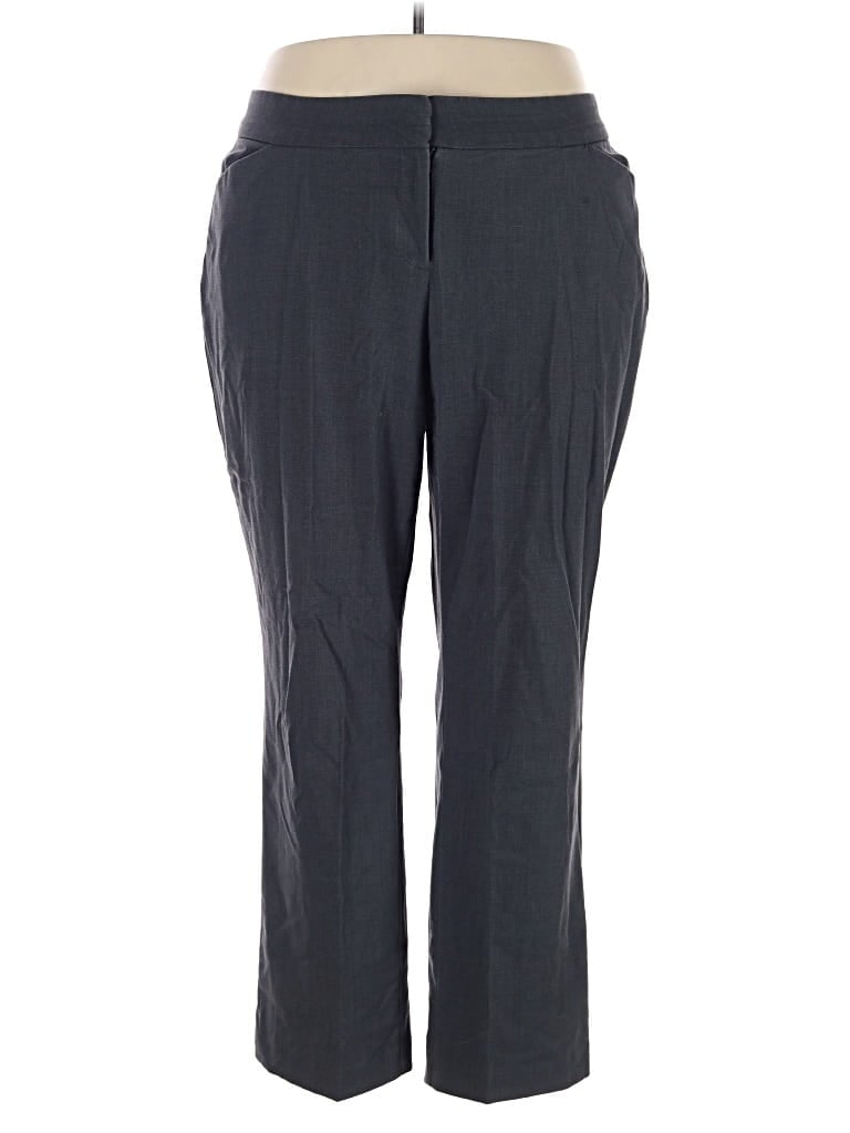 Pre-owned Jm Collection Dress Pants In Gray