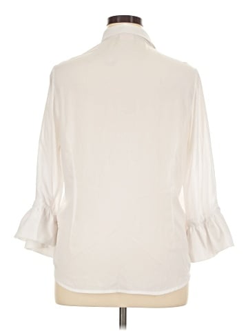 Gretchen Scott Designs 3/4 Sleeve Button-Down Shirt (view 2)