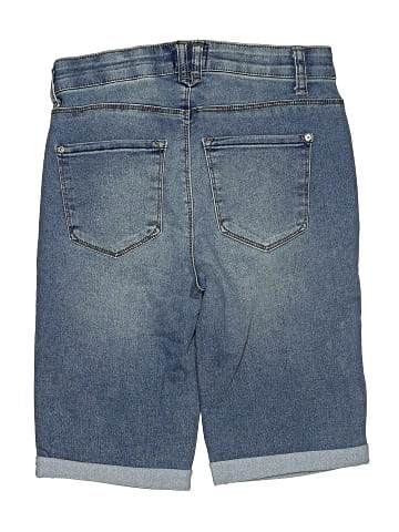 Curve Appeal Denim Shorts (view 2)