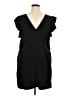 Express 100% Polyester Solid Black Cocktail Dress Size XL - photo 2