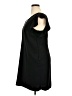 Express 100% Polyester Solid Black Cocktail Dress Size XL - photo 5