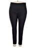 Jones New York Houndstooth Black Active Pants Size 3X - photo 1