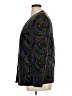 TanJay 100% Cotton Paisley Black Blazer Size 14 - photo 5