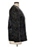 TanJay 100% Cotton Paisley Black Blazer Size 14 - photo 4