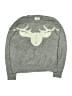Justice Print Gray Pullover Sweater Size 18 - photo 1